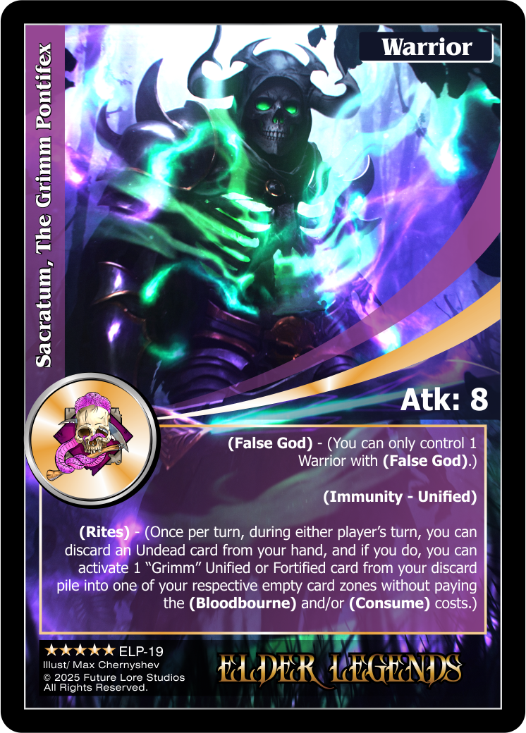 Sacratum, The Grimm Pontifex (Exalted) ELP-19