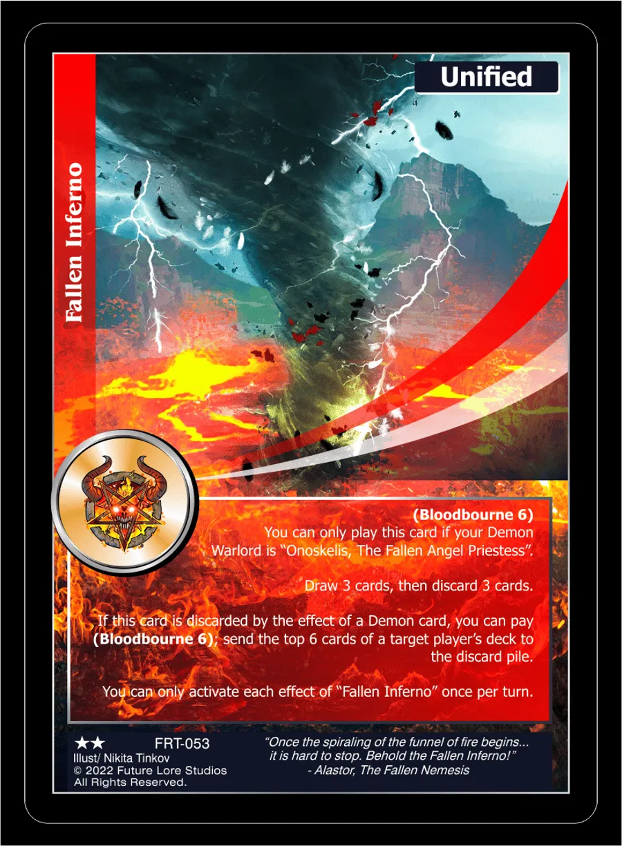 Fallen Inferno (Uncommon) FRT-053