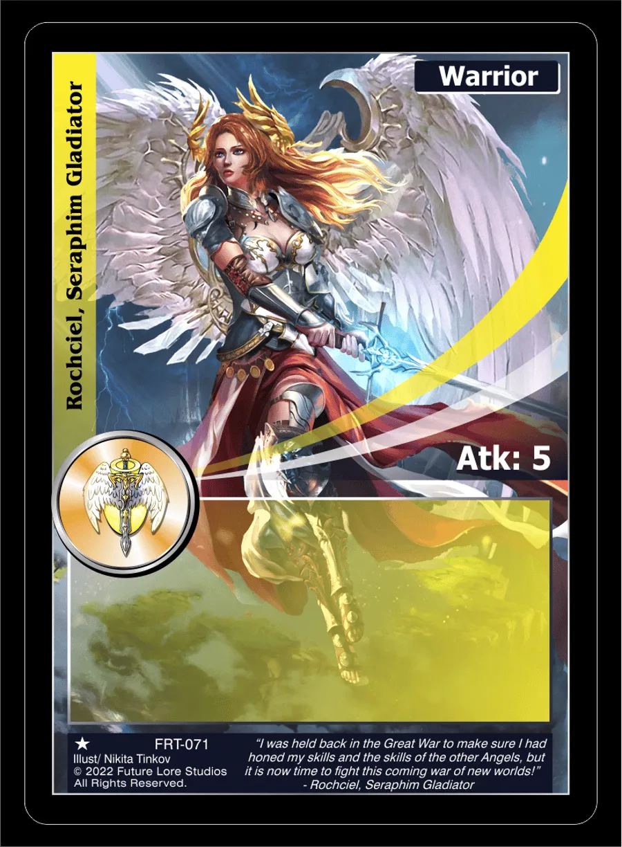 Rochciel, Seraphim Gladiator (Common) FRT-071
