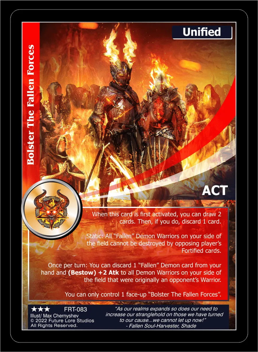 Bolster The Fallen Forces (Rare) FRT-083