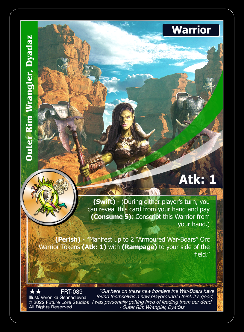 Outer Rim Wrangler, Dyadaz (Uncommon) FRT-089