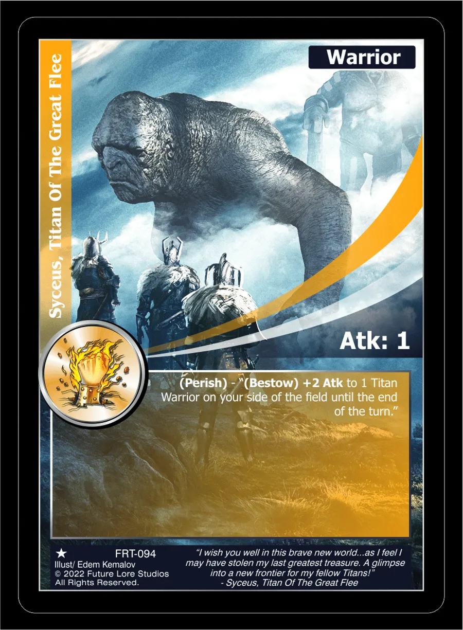 Syceus, Titan Of The Great Flee (Common) FRT-094