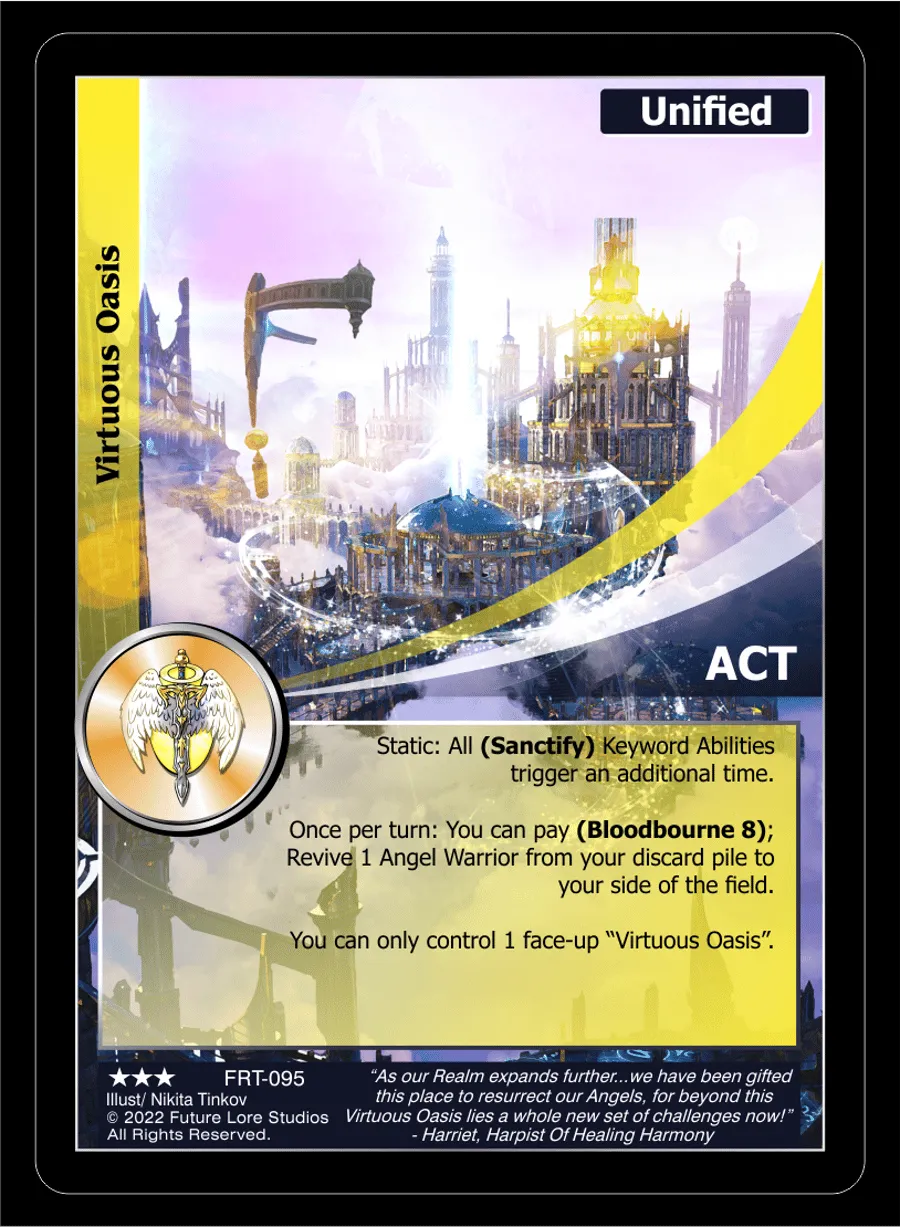 Virtuous Oasis (Rare) FRT-095