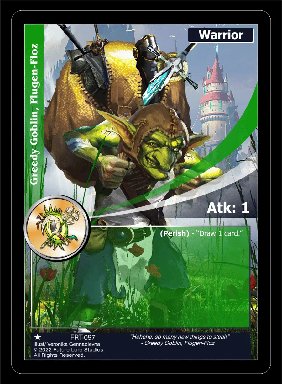 Greedy Goblin, Flugen-Floz (Common) FRT-097