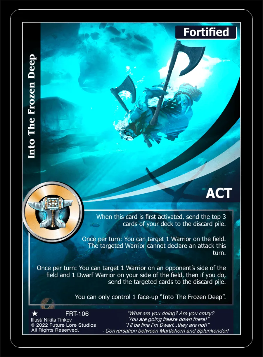 Into The Frozen Deep (Common) FRT-106