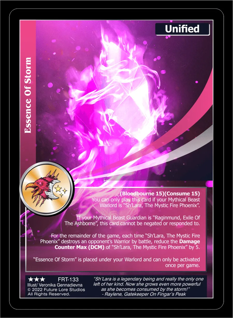 Essence Of Storm (Rare) FRT-133