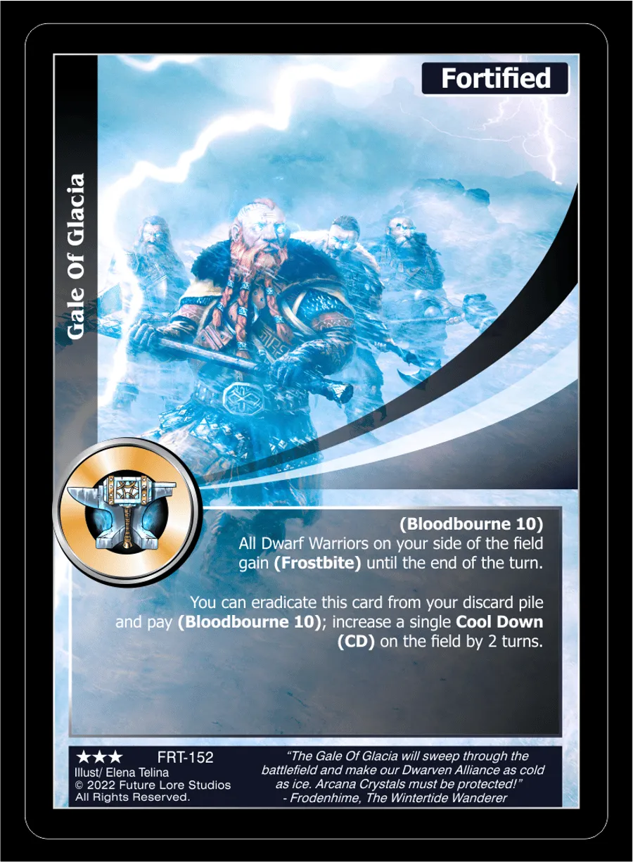 Gale Of Glacia (Rare) FRT-152