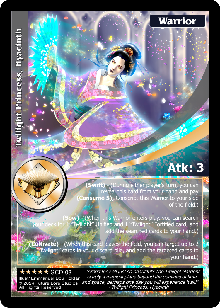 Twilight Princess, Hyacinth (Exalted) GCD-03