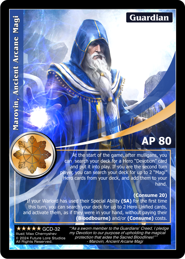 Marovin, Ancient Arcane Magi (Exalted) GCD-32