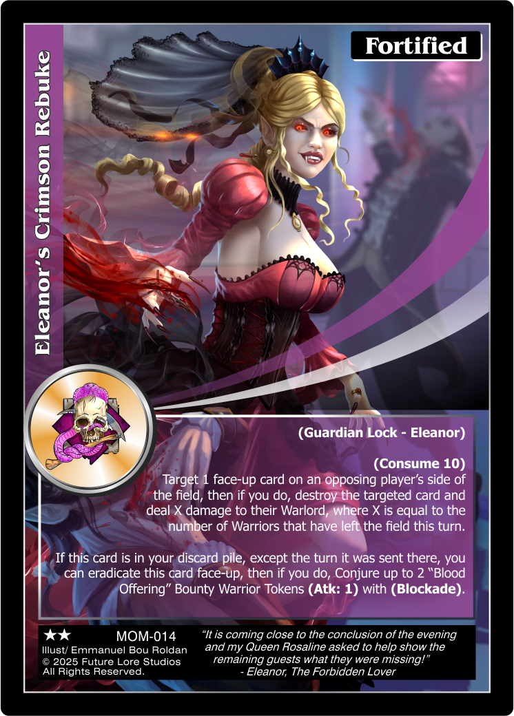 Eleanor's Crimson Rebuke (Uncommon) MOM-014
