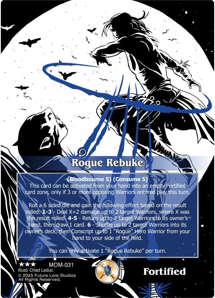 Rogue Rebuke (Rare) MOM-031