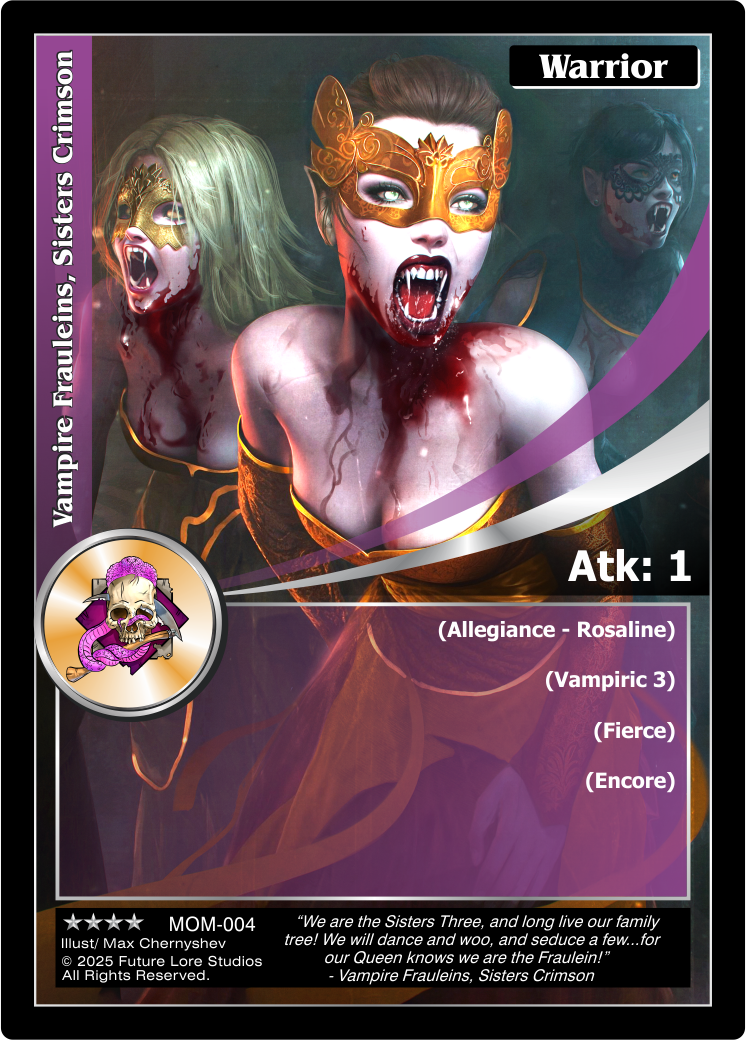 Vampire Fraulines, Sisters Crimson (Renown) MOM-004