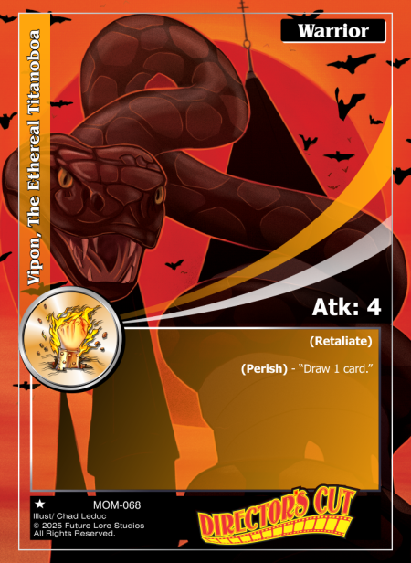 Vipon, The Ethereal Titanboa (Common) MOM-068