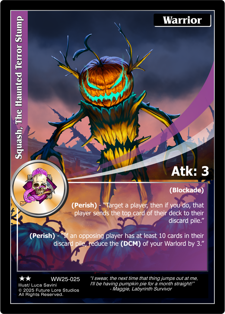 Sqasuh, The Haunted Terror Stump (Uncommon) WW25-025