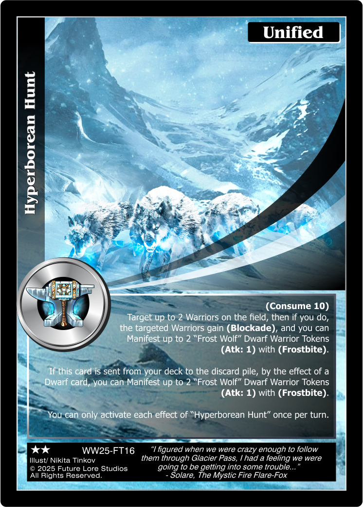 Hyperborean Hunt (Uncommon) WW25-FT16