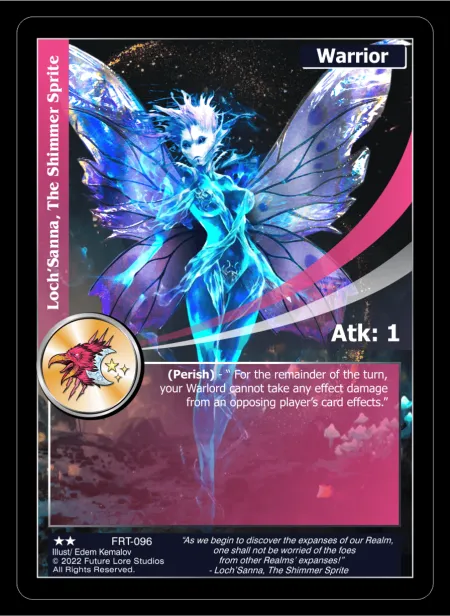 Loch'Sanna, The Shimmer Sprite (Uncommon) FRT-096