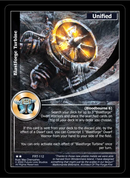 Blastforge Turbine (Uncommon) FRT-112