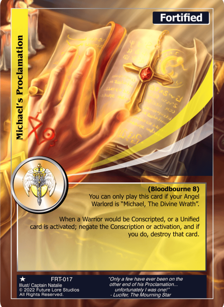Michael's Proclamation (Common) FRT-017