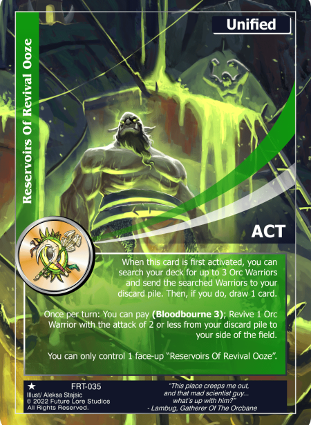 Reservoirs Of Revival Ooze (Common) FRT-035