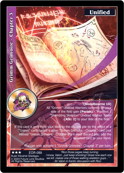 Grimm Grimoire - Chapter 3 (Rare) EOR-089