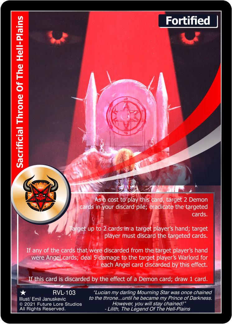 Sacrificial Throne Of The Hell-Plains (Common) RVL-103