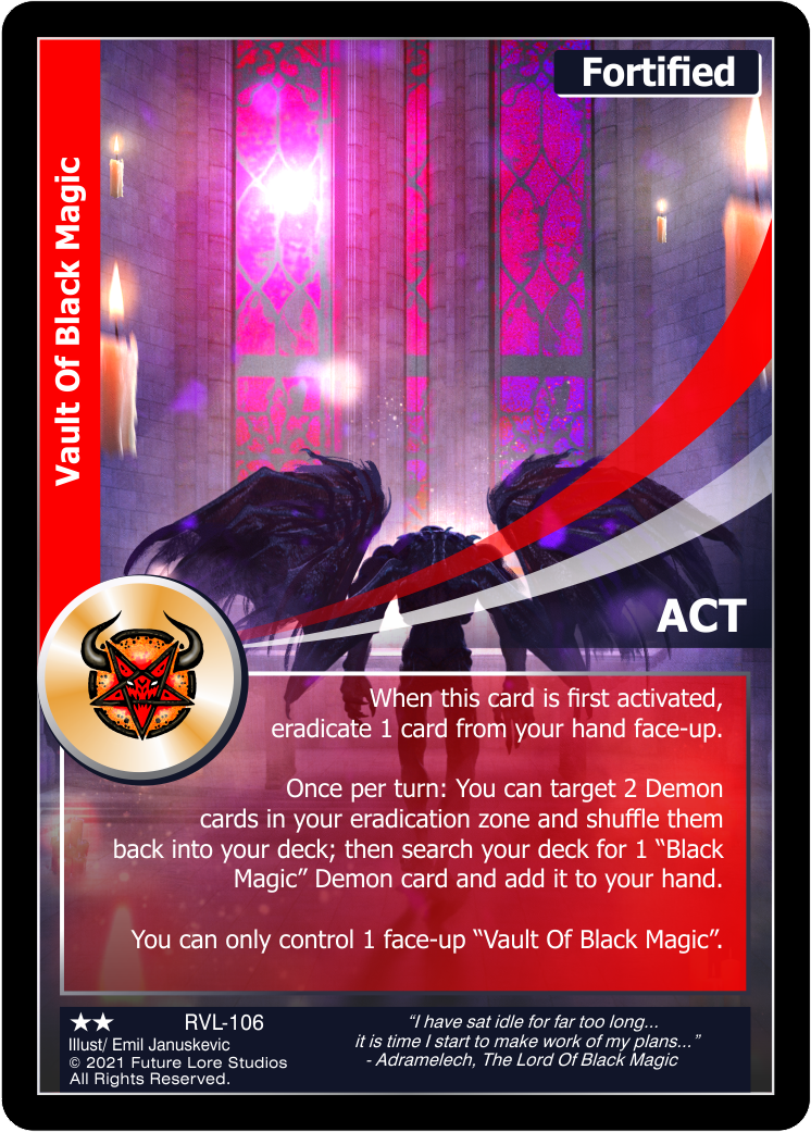 Vault Of Black Magic (Uncommon) RVL-106