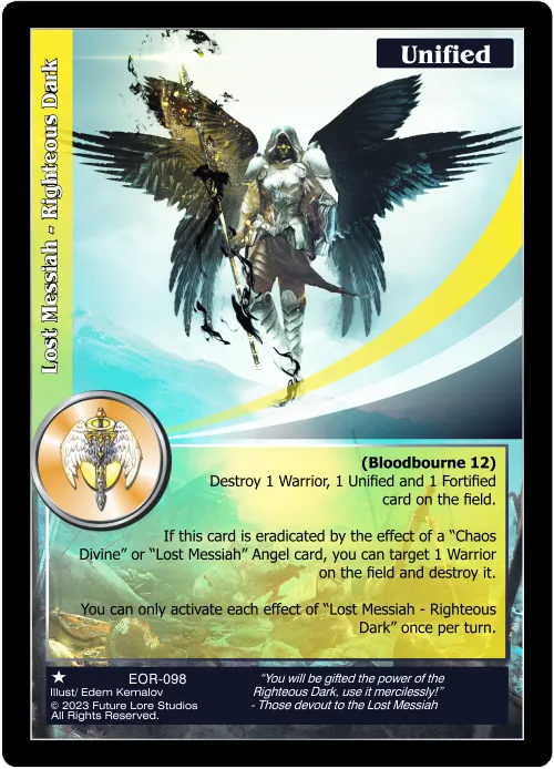 Lost Messiah - Righteous Dark (Common) EOR-098