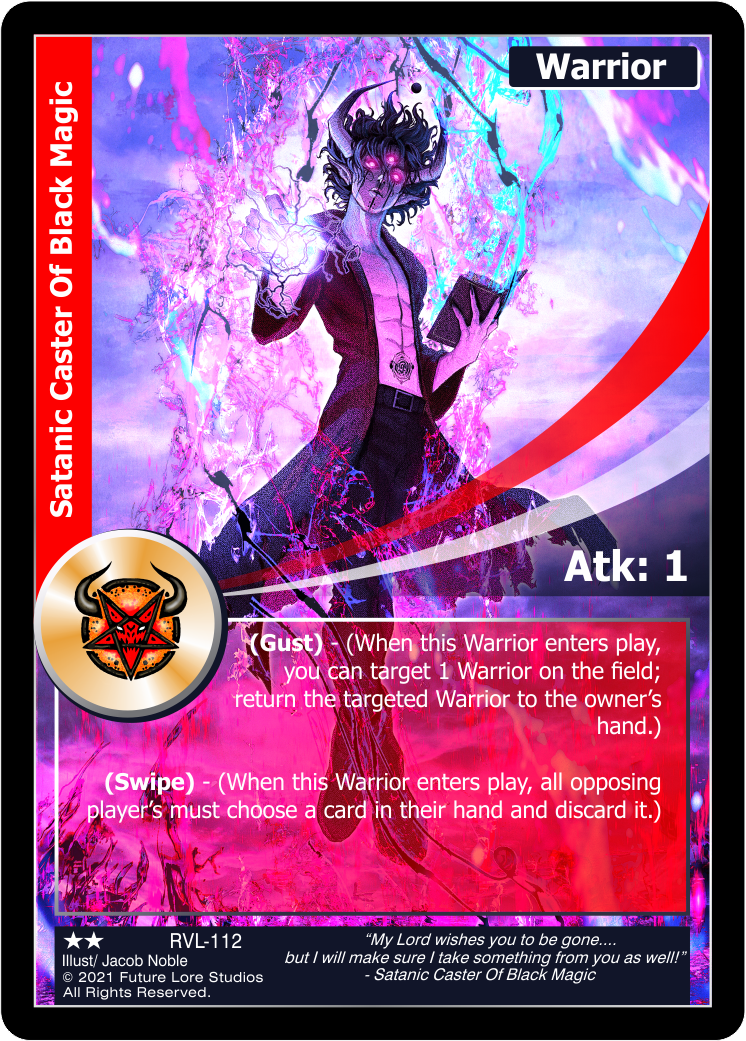 Satanic Caster Of Black Magic (Uncommon) RVL-112