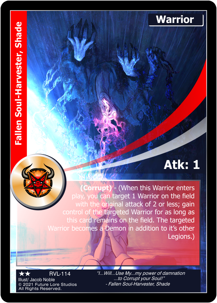 Fallen Soul-Harvester, Shade (Uncommon) RVL-114