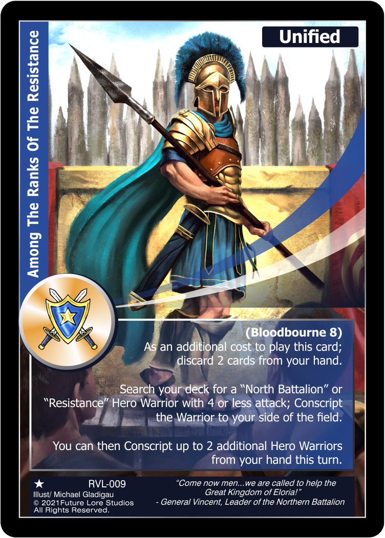 Among The Ranks Of The Resistance (Common) RVL-009