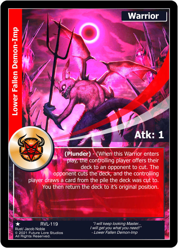 Lower Fallen Demon-Imp (Common) RVL-119