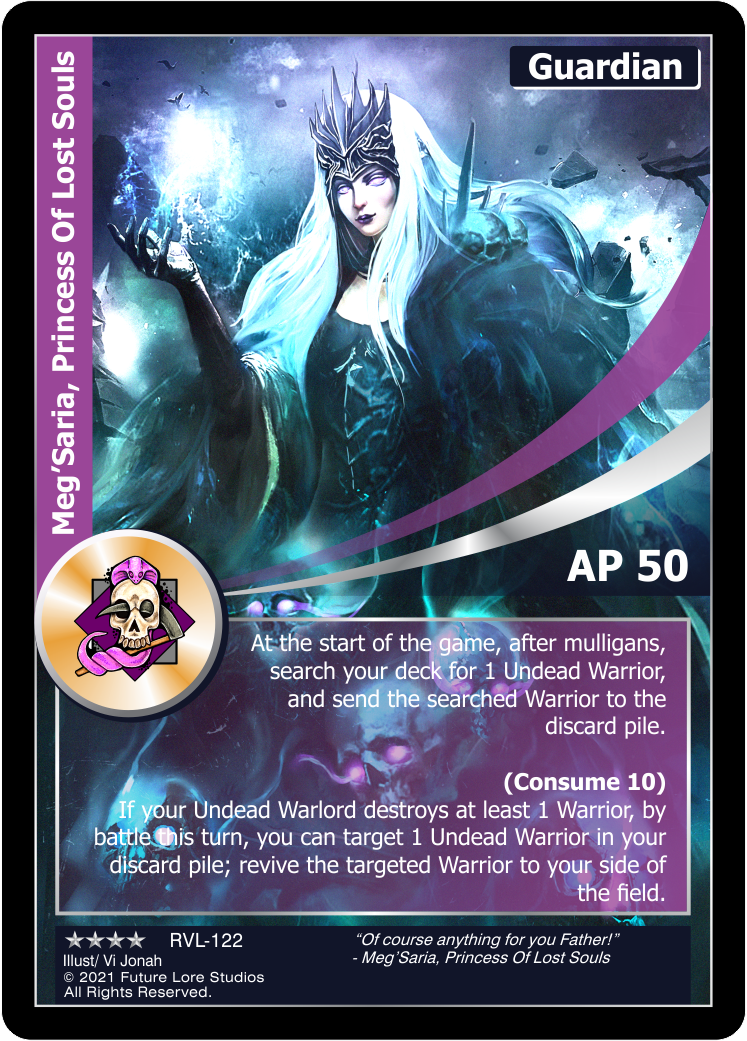 Meg'Saria, Princess Of Lost Souls (Renown) RVL-122
