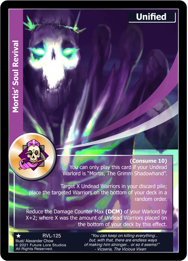 Mortis' Soul Revival (Common) RVL-125