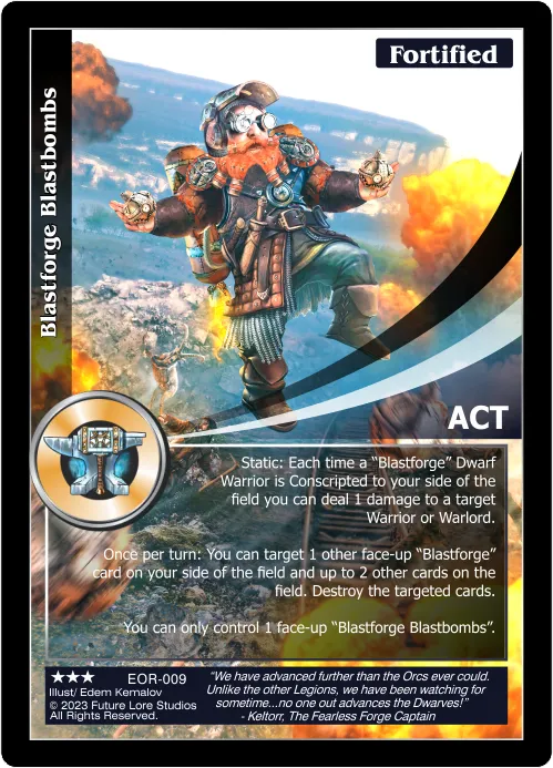 Blastforge Blastbombs (Rare) EOR-009