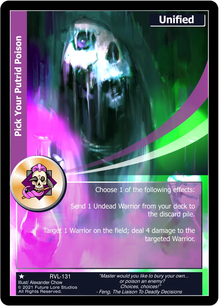 Pick Your Putrid Poison (Common) RVL-131