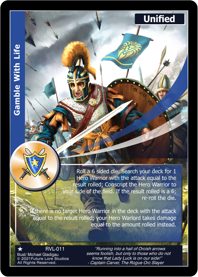 Gamble With Life (Common) RVL-011