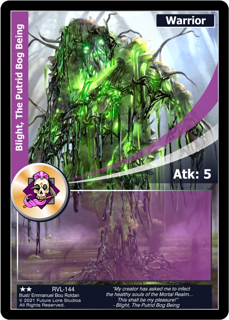 Blight, The Putrid Bog Being (Uncommon) RVL-144
