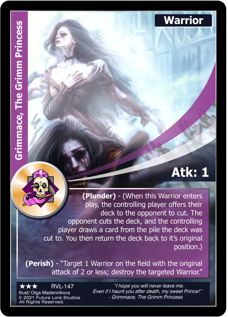 Grimmace, The Grimm Princess (Rare) RVL-147