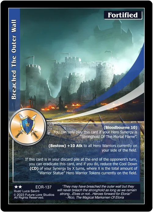 Breached The Outer Wall (Uncommon) EOR-137