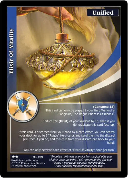 Elixir Of Vitality (Uncommon) EOR-139