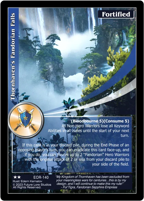 Thornhaven's Fandorian Falls (Uncommon) EOR-140
