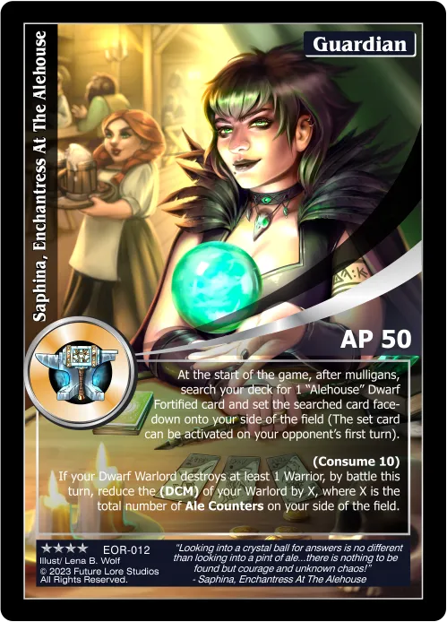 Saphina, Enchantress At The Alehouse (Renown) EOR-012