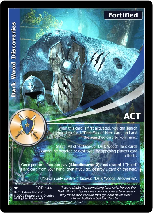 Dark Wood Discoveries (Common) EOR-144