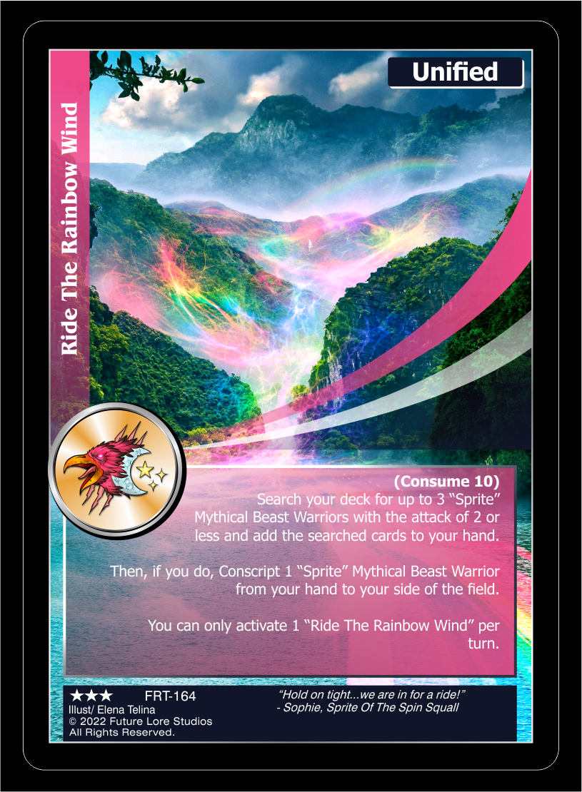 Ride The Rainbow Wind (Rare) FRT-164