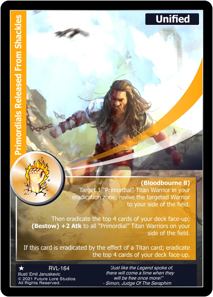 Primordials Released From Shackles (Common) RVL-164