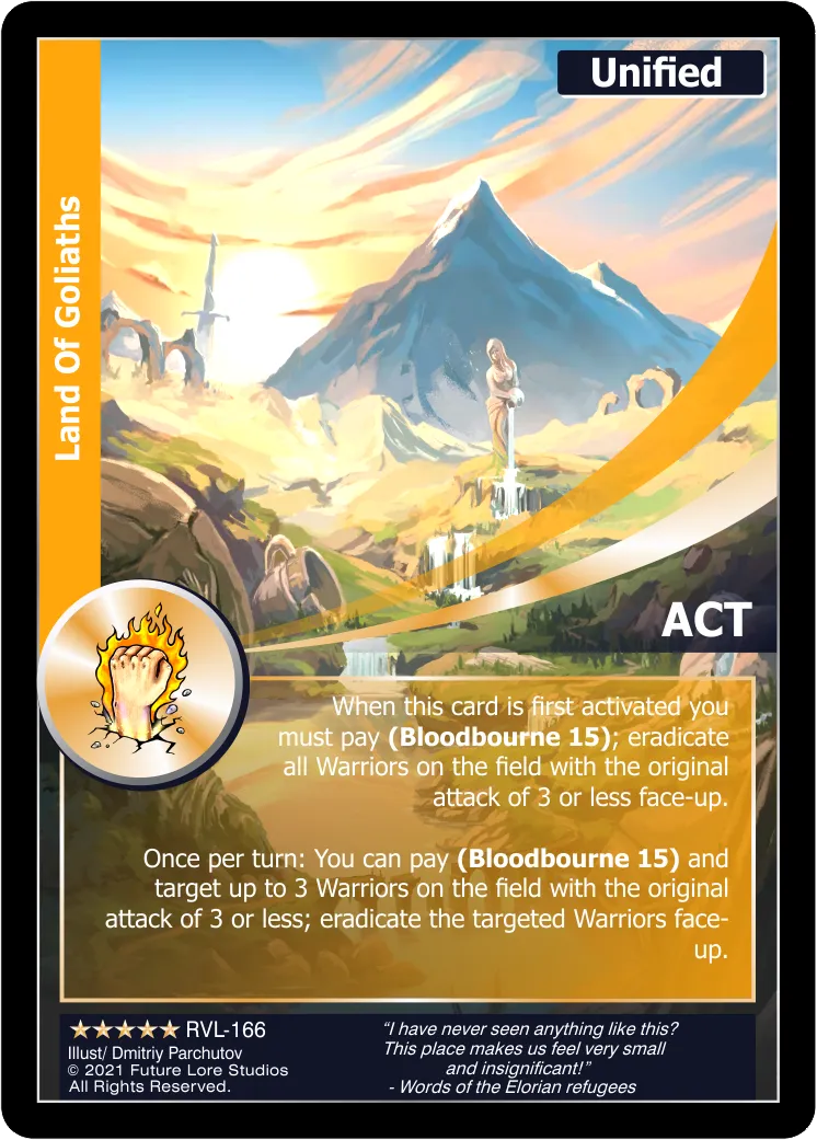 Land Of Goliaths (Exalted) RVL-166