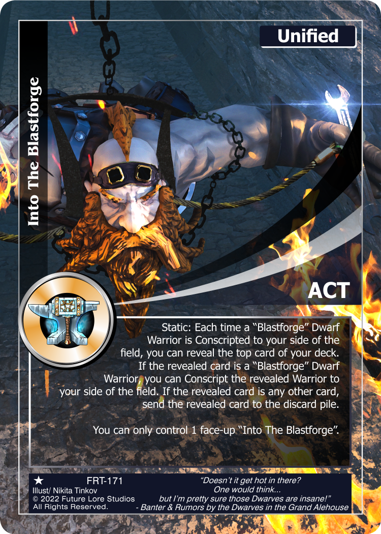 Into The Blastforge (Common) FRT-171