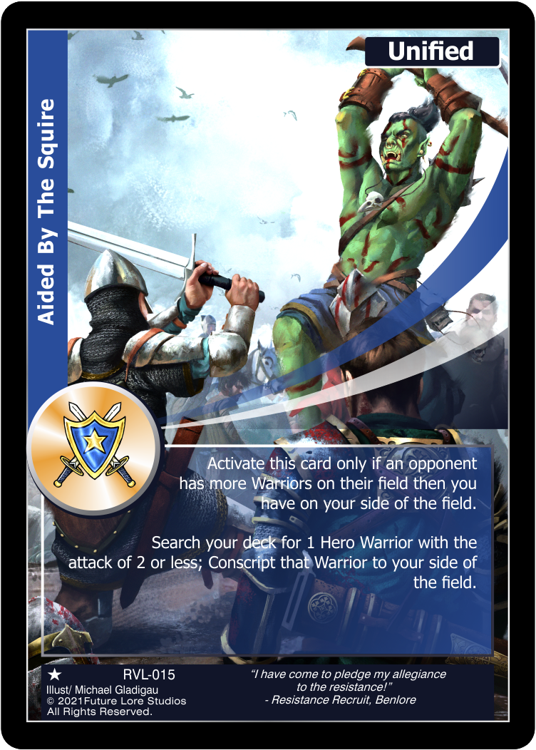 Aided By The Squire (Common) RVL-015