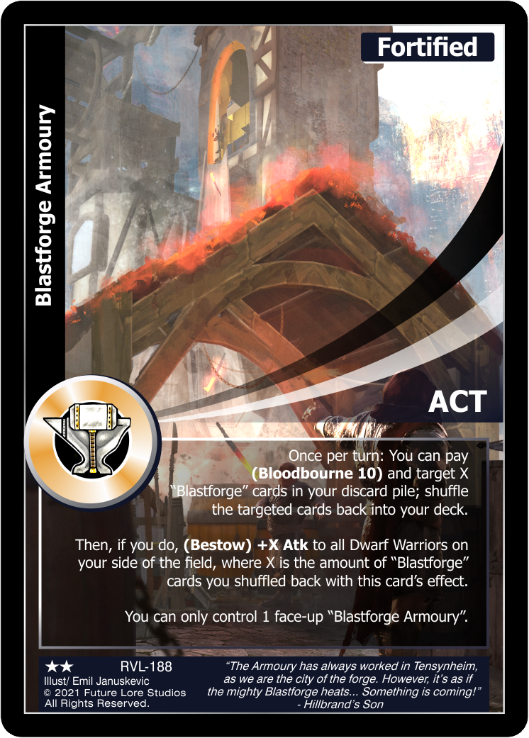 Blastforge Armoury (Uncommon) RVL-188