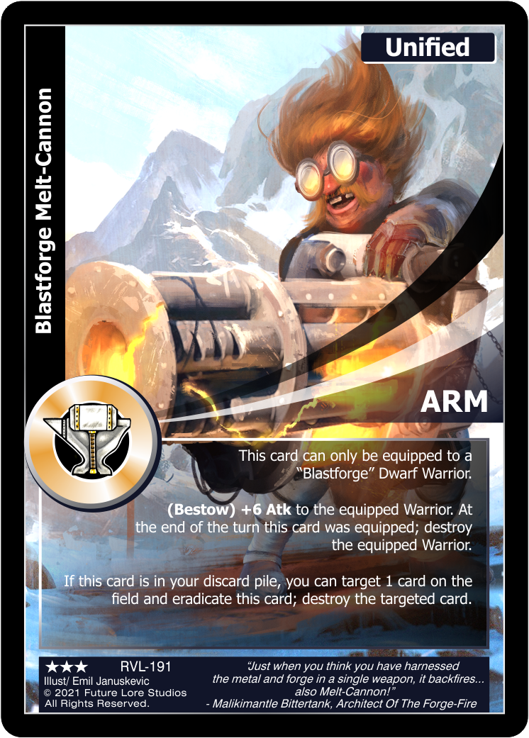 Blastforge Melt-Cannon (Rare) RVL-191